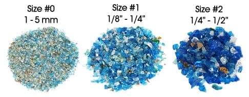 Crushed Glass Aggregate Ruler