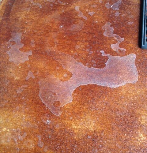 Salt Water Deposits Pool Deck