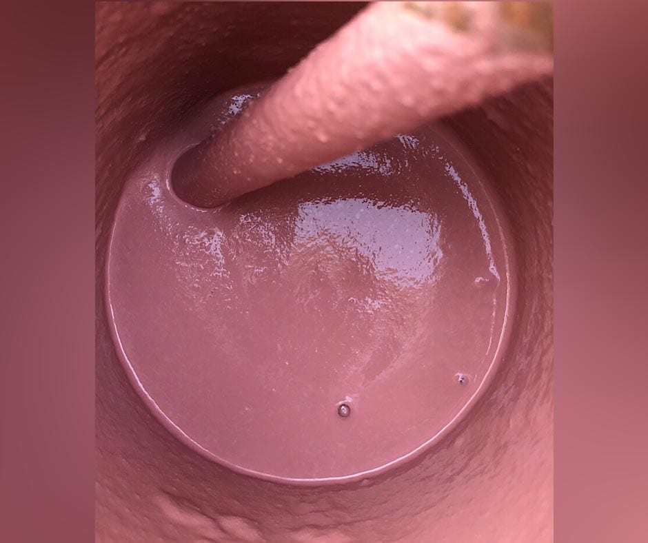 Mixing Concrete and Pigment