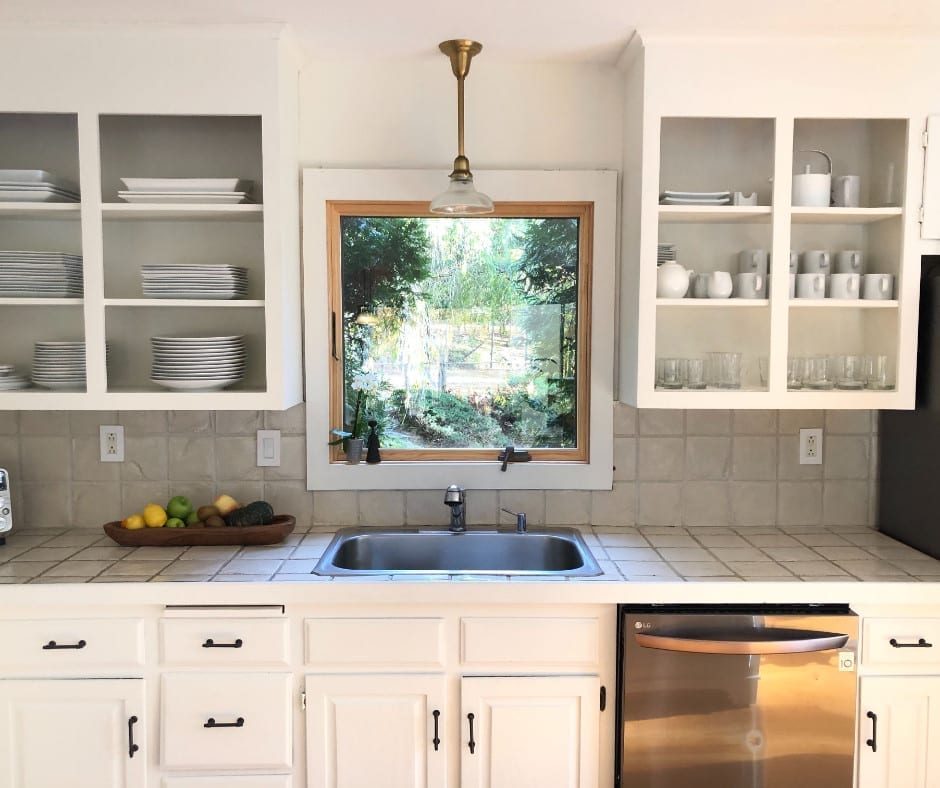 Resurface Tiled Countertops