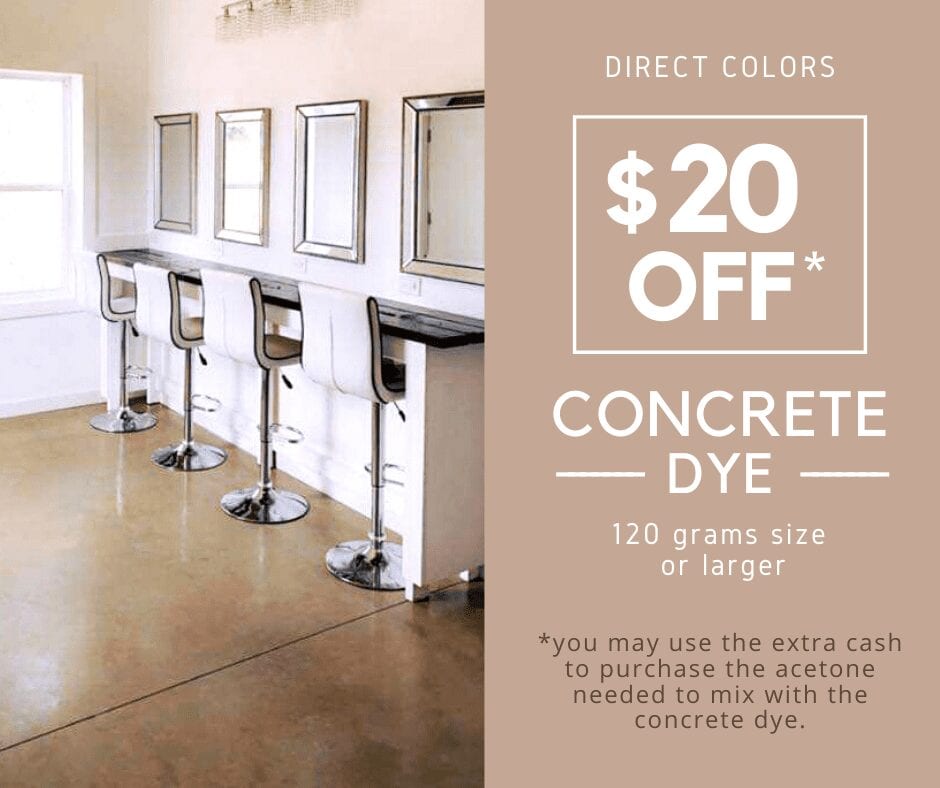 Concrete Dye Sale