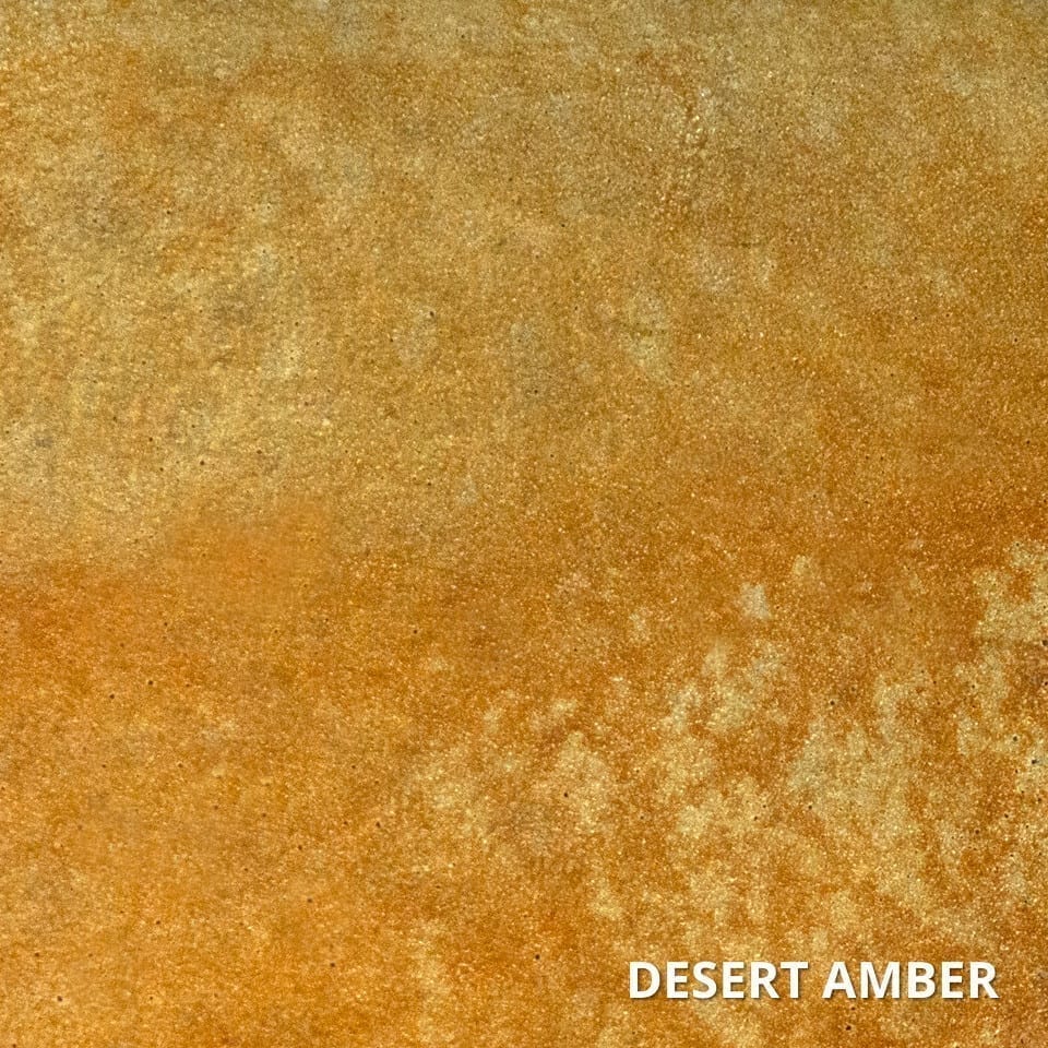 Desert Amber Concrete Acid Stain Swatch