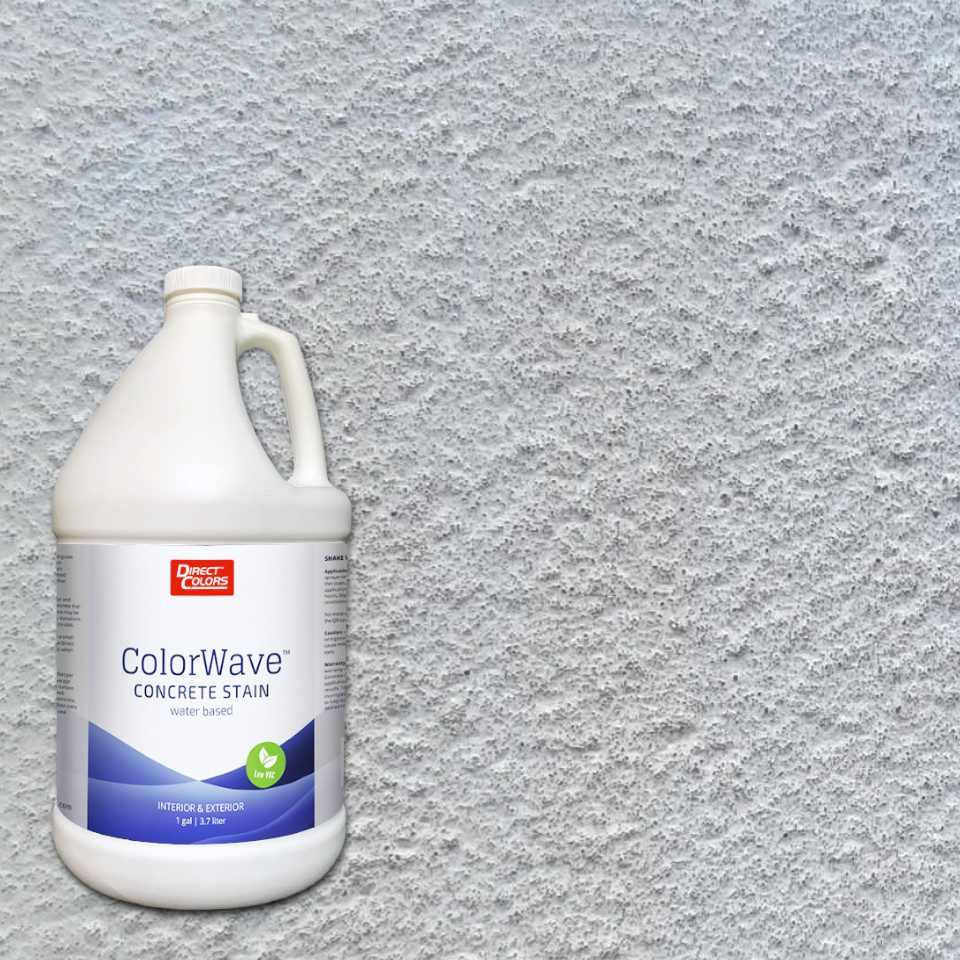 White ColorWave™ Concrete Stain