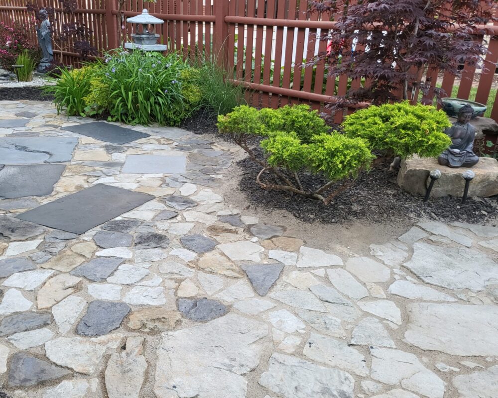 staining natural stone