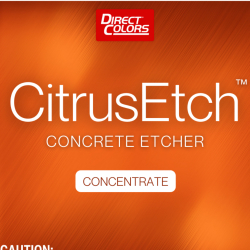 CitrusEtch™ concrete etcher