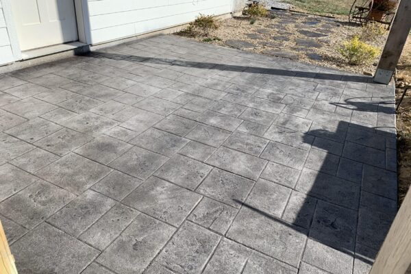 Stamped Concrete Driveway