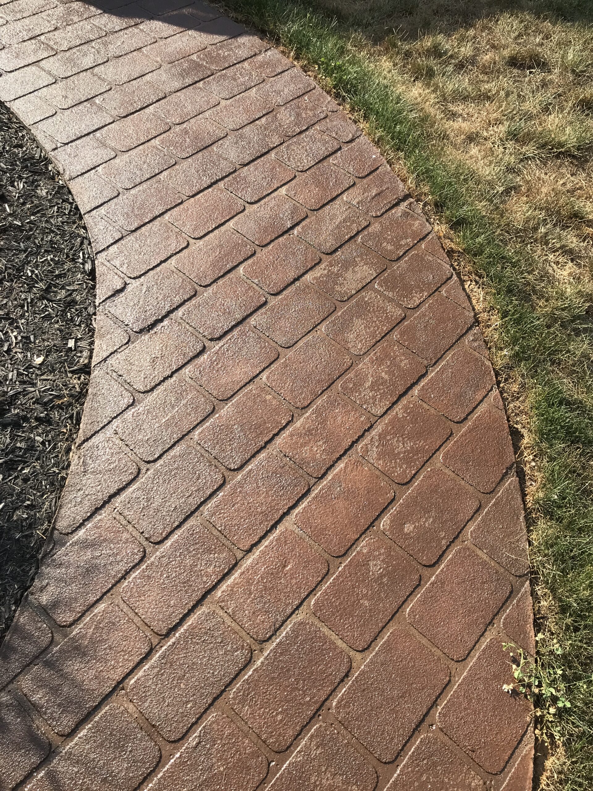 After EasySeal satin application making the cafe royale color pop