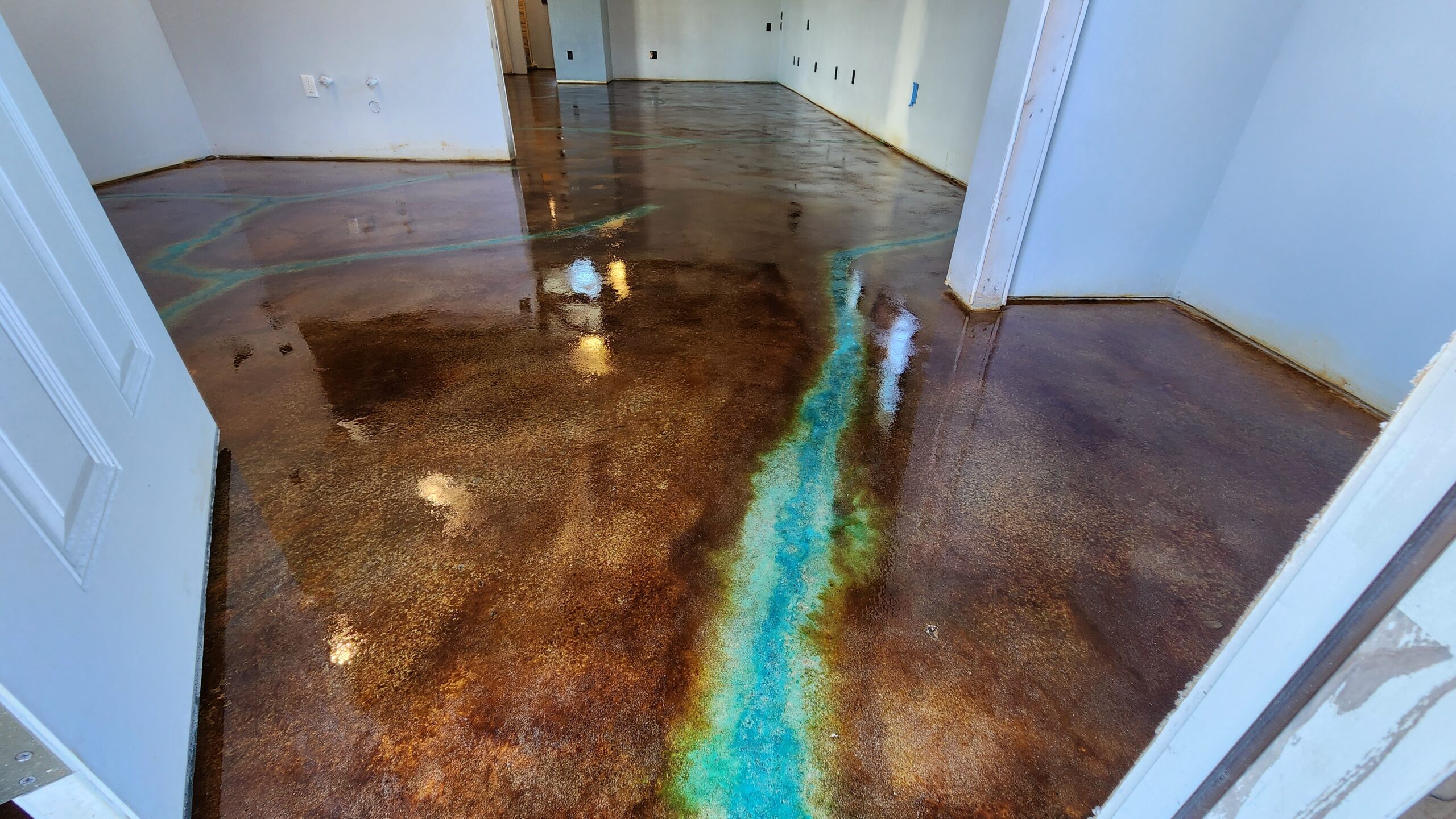 1st coat of sealer all done.