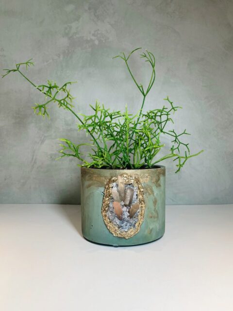 Concrete Planter by Candace C.