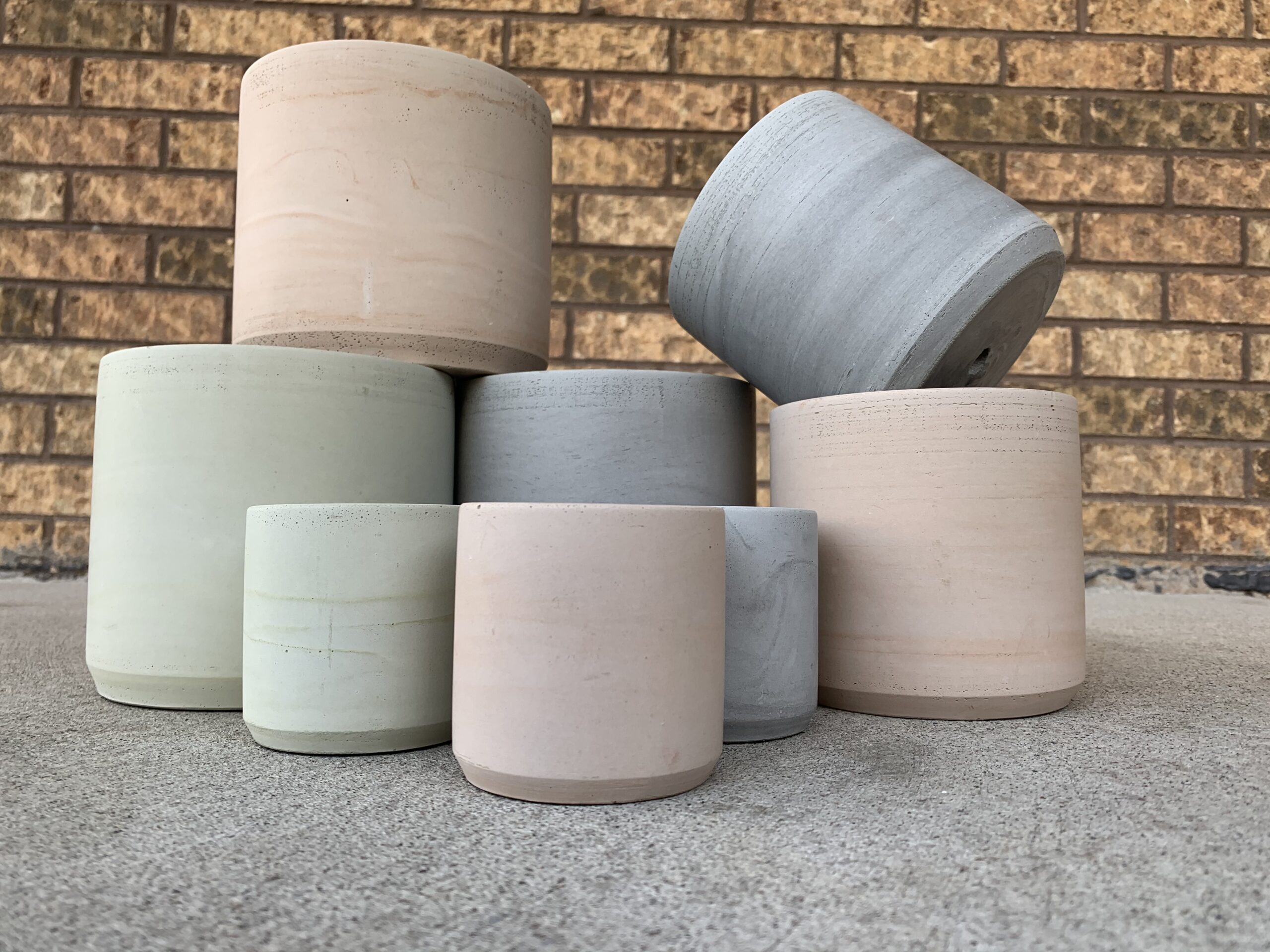 Concrete Planters by Rio Lane Designs